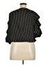 Coco Bianco Polka Dots Black 3/4 Sleeve Blouse Size XL - photo 2
