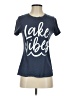 District. Blue Short Sleeve T-Shirt Size S (estimated) - photo 1