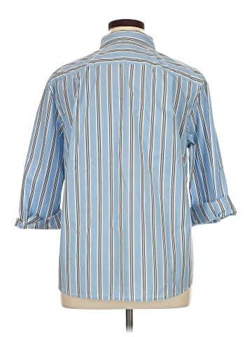 Ann Taylor LOFT 3/4 Sleeve Button-Down Shirt (view 2)