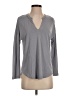 Splendid Gray Long Sleeve Top Size XS - photo 1