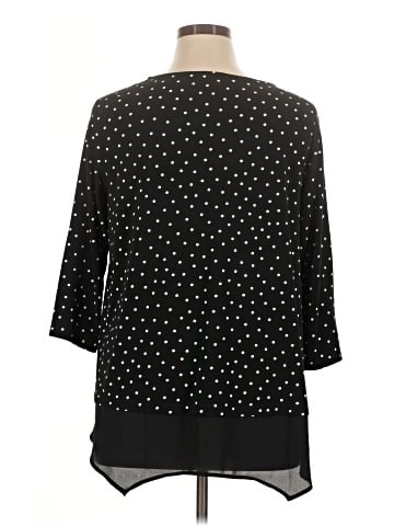Adrianna Papell 3/4 Sleeve Blouse (view 2)