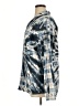 Hurley Tie-dye Blue Long Sleeve Button-Down Shirt Size XL - photo 5