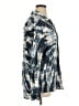 Hurley Tie-dye Blue Long Sleeve Button-Down Shirt Size XL - photo 4