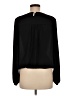Bellatrix 100% Polyester Black Long Sleeve Blouse Size M - photo 2