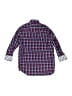 Thomas Dean 100% Cotton Plaid Blue Long Sleeve Button-Down Shirt Size 8 - photo 2