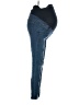 LED Luxe Essentials Denim Blue Jumpsuit Size 27 waist - photo 4