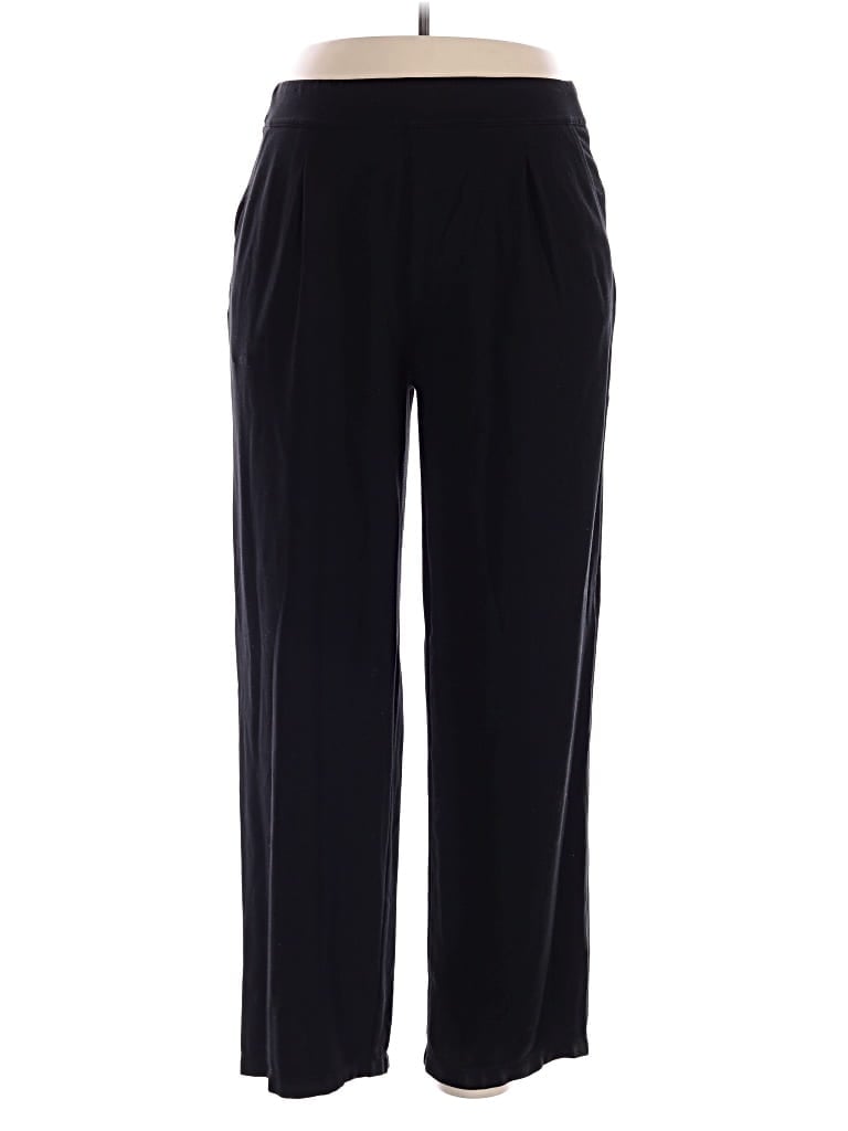 Pre-owned Max Studio Casual Pants In Black