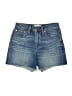 Madewell Blue Denim Shorts Size 25 waist - photo 1