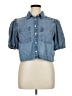 Levi's Blue Short Sleeve Button-Down Shirt Size XL - photo 1