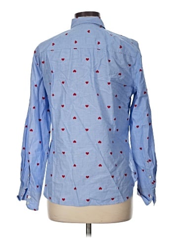 J.Crew Factory Store Long Sleeve Button-Down Shirt (view 2)