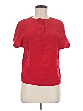 Paul Stanley Short Sleeve Silk Top