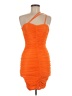 Shein Orange Cocktail Dress Size 6 - photo 1