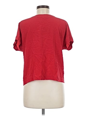 Paul Stanley Short Sleeve Silk Top (view 2)