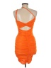 Shein Orange Cocktail Dress Size 6 - photo 2
