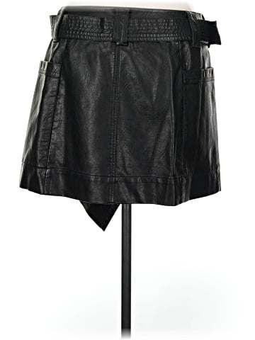 Rails Faux Leather Skirt (view 2)