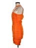 Shein Orange Cocktail Dress Size 6 - photo 5