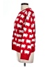 Unbranded 100% Polyester Print Red Pullover Sweater Size L - photo 5