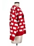 Unbranded 100% Polyester Print Red Pullover Sweater Size L - photo 4
