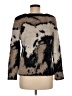 Ethyl Animal Print Brown Pullover Sweater Size M - photo 2