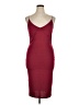 Unbranded Solid Burgundy Cocktail Dress Size XL - photo 1