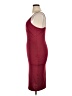 Unbranded Solid Burgundy Cocktail Dress Size XL - photo 5