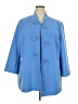 MULTIPLES 100% Polyester Blue Coat Size 2X - photo 1