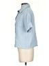 Shein Blue Short Sleeve Blouse Size 4 - photo 5