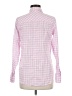 J.Crew Checkered-gingham Pink Long Sleeve Button-Down Shirt Size 6 - photo 2