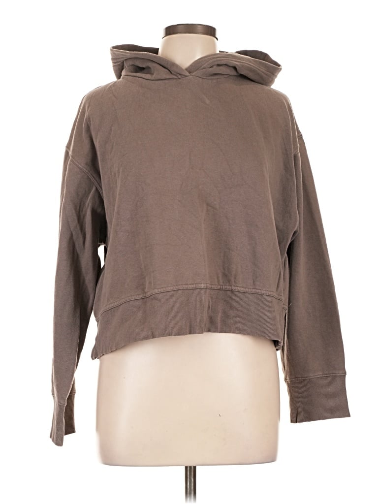 Pre-owned Zara Sweatshirt In Brown