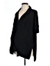 Hatch Black Short Sleeve Button-Down Shirt Size L - photo 1