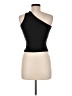 Unbranded 100% Polyester Black Sleeveless Top Size M - photo 2