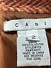 CAbi 100% Polyester Brown Coat Size 2 - photo 6