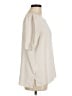 Ann Taylor LOFT 100% Polyester Ivory Short Sleeve Blouse Size M - photo 4