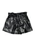 Alice + Olivia 100% Polyurethane Metallic Black Shorts Size XS - photo 2