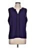 Calvin Klein Purple Sleeveless Blouse Size L - photo 1