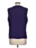 Calvin Klein Purple Sleeveless Blouse Size L - photo 2