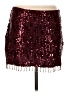 Unbranded 100% Polyester Burgundy Formal Skirt Size M - photo 1