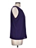 Calvin Klein Purple Sleeveless Blouse Size L - photo 4
