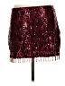 Unbranded 100% Polyester Burgundy Formal Skirt Size M - photo 2