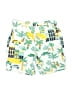 Seed Heritage 100% Cotton Print Green Board Shorts Size 10 - photo 1
