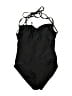 Old Navy Solid Black One Piece Swimsuit Size M - photo 1