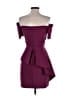 Milly Burgundy Cocktail Dress Size 4 - photo 2