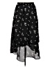 Assorted Brands Stars Black Casual Skirt Size M (petite) - photo 2