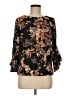 Laura Ashley Black 3/4 Sleeve Blouse Size 8 - photo 1