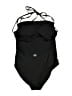 Old Navy Solid Black One Piece Swimsuit Size M - photo 2