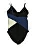 Summersalt Color Block Blue One Piece Swimsuit Size 12LT - photo 2