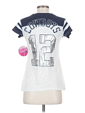 Cowboys HerStyle Short Sleeve Top (view 2)