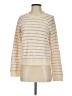 Faherty Stripes Ivory Pullover Sweater Size S - photo 1