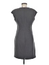 L.K. Bennett Solid Gray Cocktail Dress Size 6 - photo 2