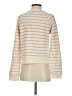 Faherty Stripes Ivory Pullover Sweater Size S - photo 2